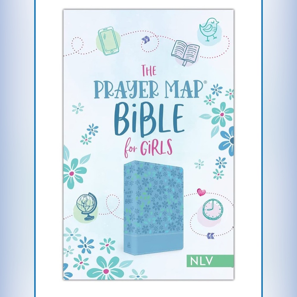 NLV prayer map Bible for Girls
